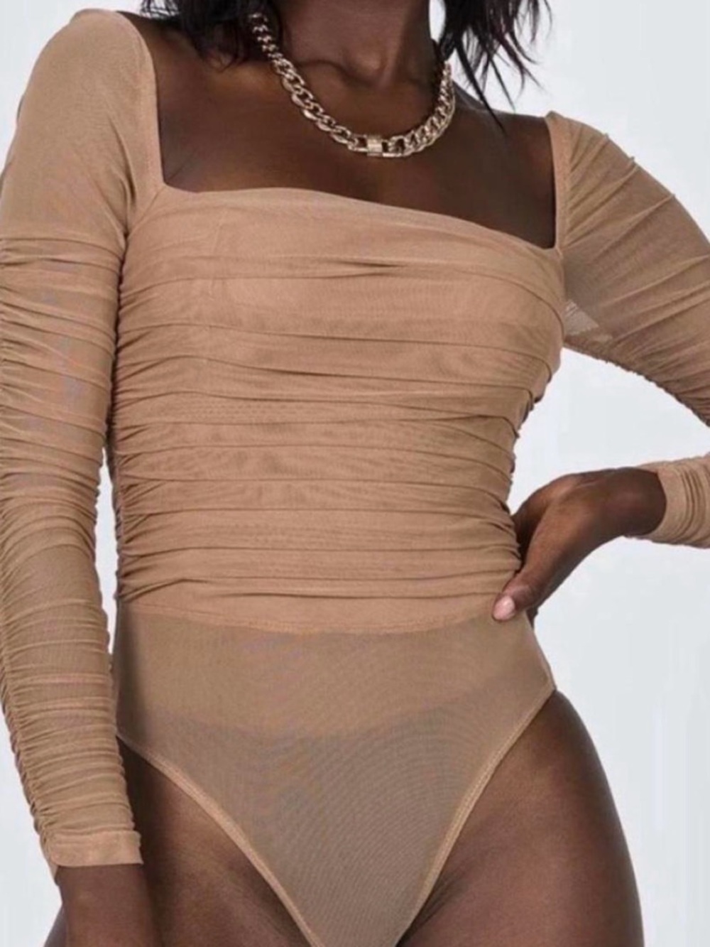 Princess Polly Tan Bodysuit